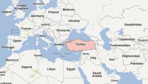 Map, Turkey